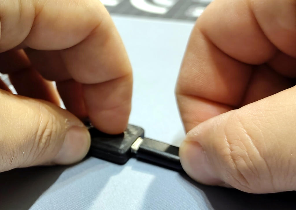 Connect USB-C to the board