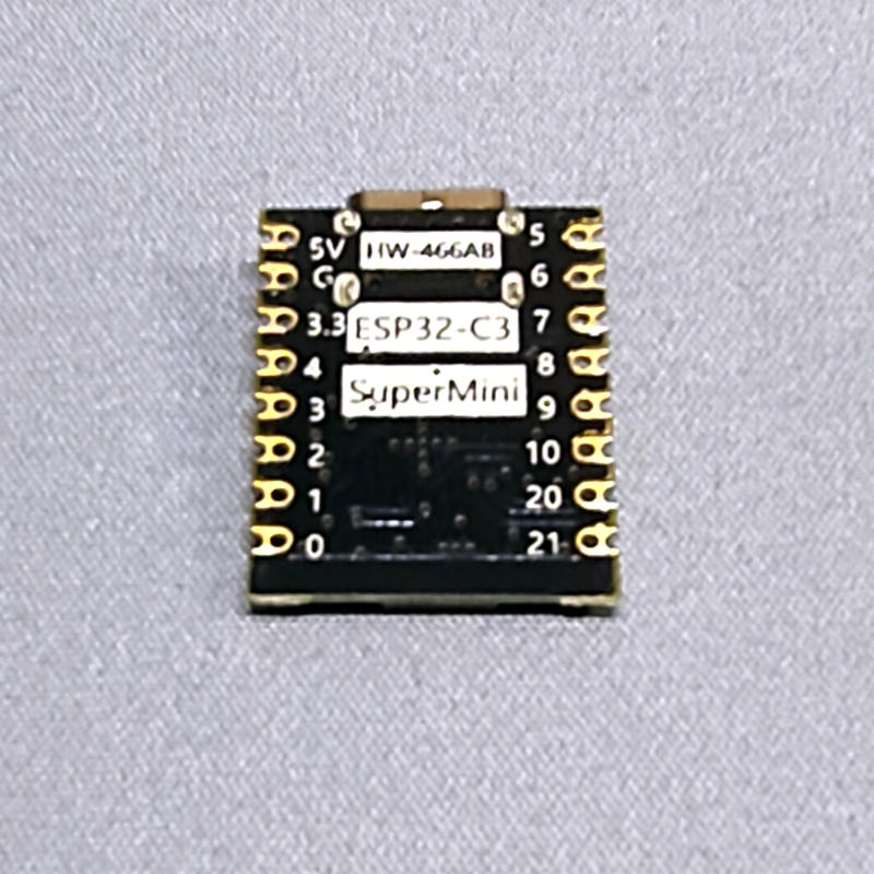 ESP32-C3 SuperMini - back