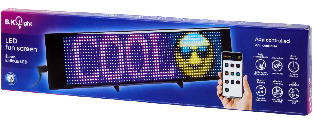 LED fun screen panel from Action