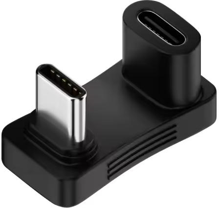 Angled USB-C adapter